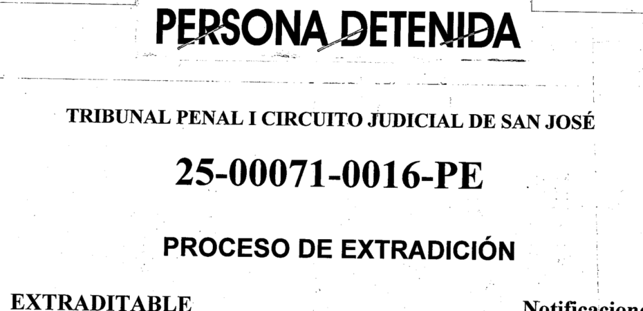 Leudo Nieves: Cuarta extradición solicitada por los Estados Unidos:

 – Noticias cr