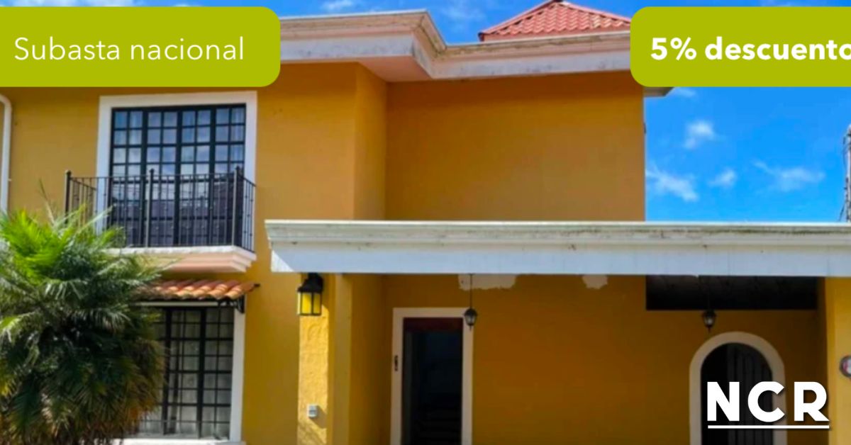 Banco Nacional Remata Casas en TODO EL PAÍS DESDE ¢ 9 MILLONES: ASÍ PUEDE CONSEGUIR LA SUYA –  Noticias
 – Noticias cr