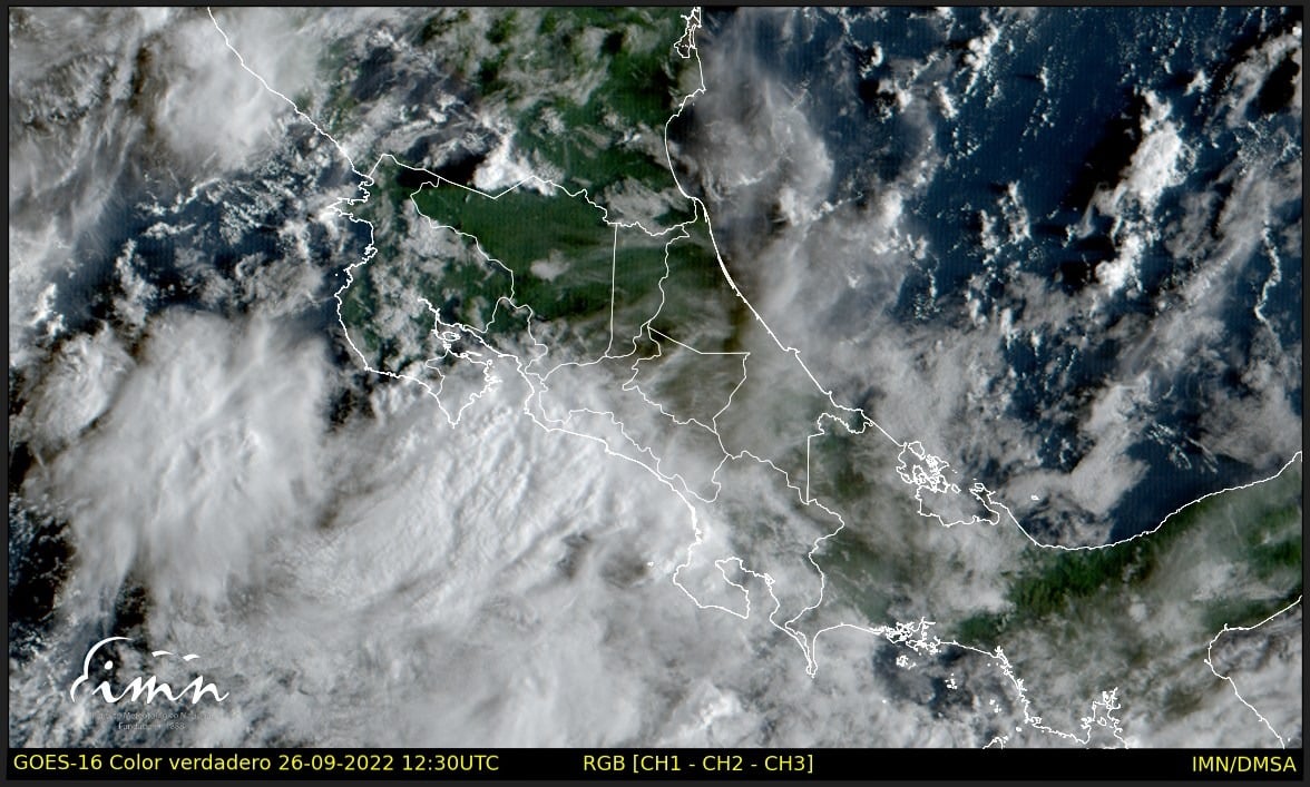Convergence Zone y New Trogies son responsables de la lluvia este lunes en Costa Rica

 – Noticias cr