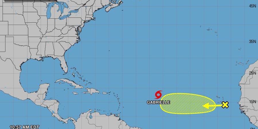 Gabrielle es una tormenta tropical en el Océano Atlántico, pero IMN no proporciona la influencia en Costa Rica

 – Noticias cr