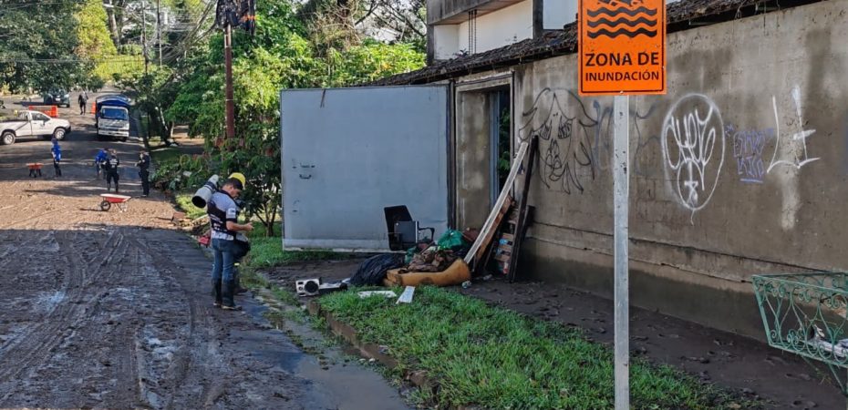 Entre 20 y 40 milímetros de lluvia son suficientes para que la Quebrada Los Negritos cause desastres
 – Noticias cr