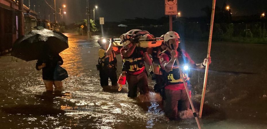 Las lluvias de fin de semana fueron hasta seis veces más intensas que una lluvia normal

 – Noticias cr