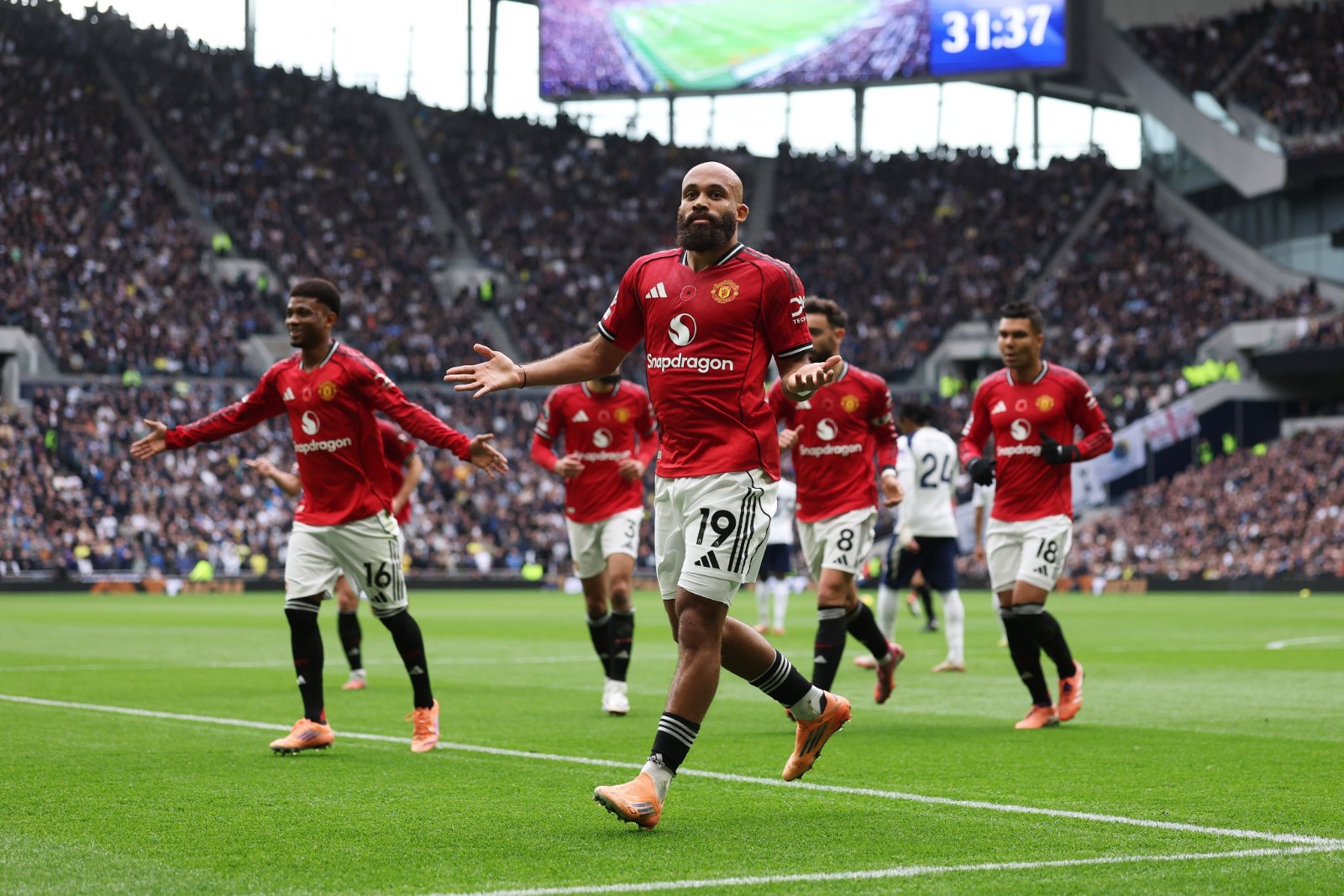 Emocionante empate entre Tottenham y Manchester United

 – Noticias cr