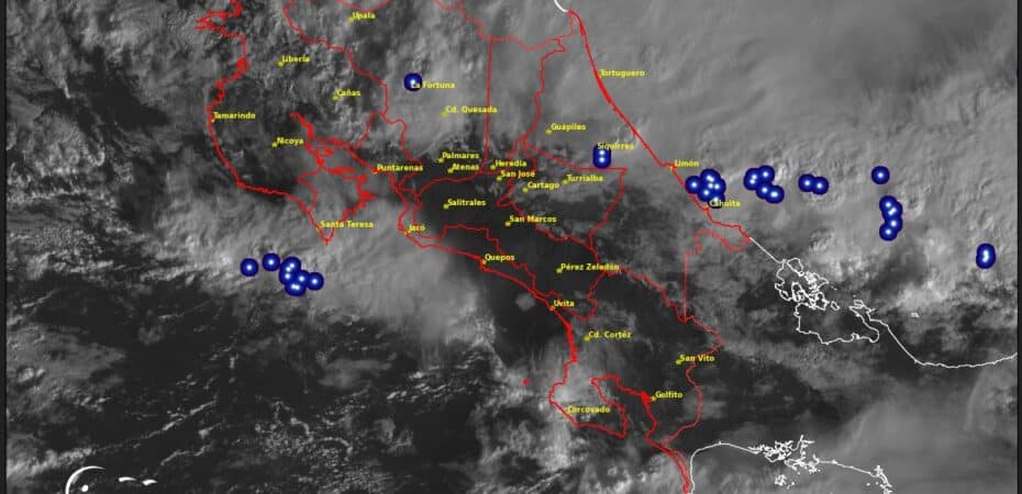 Lluvias y tormentas en el Caribe y Zona Norte este fin de semana

 – Noticias cr