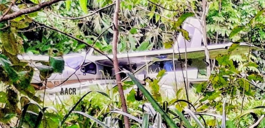 Avión se estrelló en Puerto Jiménez: piloto sobrevivió y quedó atrapado entre la estructura

 – Noticias cr