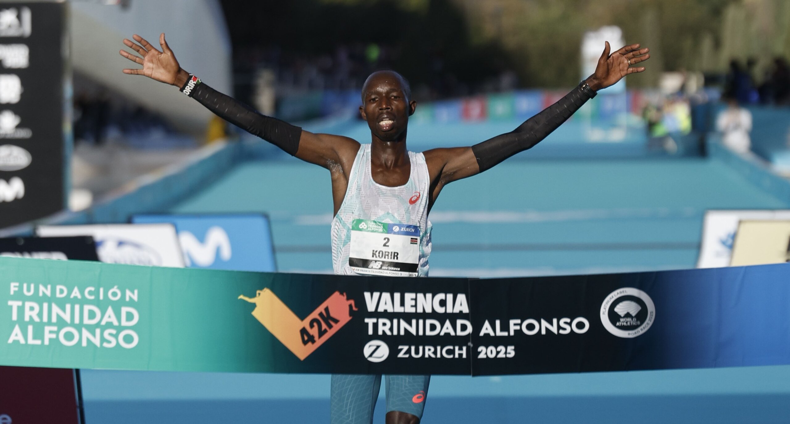 John Korir de Kenia ganó en Valencia

 – Noticias cr
